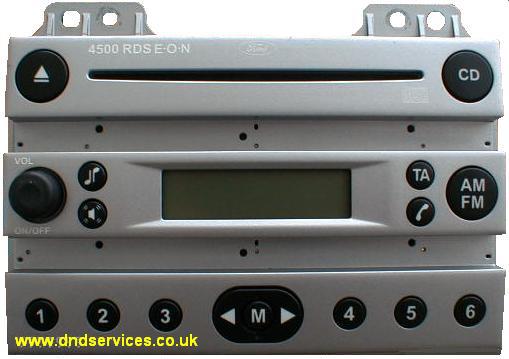 Code autoradio ford 4500 rds #5