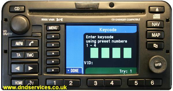 Ford 9000 vnr sat nav disc #10