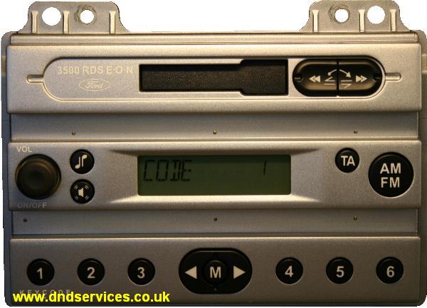 Ford 5000c radio cassette #2