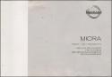 Micra Radio + CD + Navigation