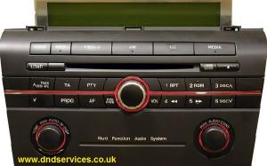 Mazda Multi Function Audio System 