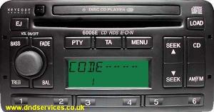 Ford 6006E CD RDS EON