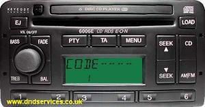 Ford 6006E CD RDS EON  