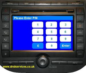 Ford Pin Visteon Multimedia System 