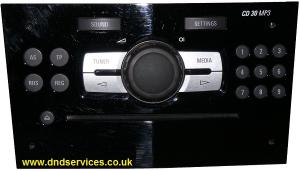 Vauxhall CD 30 MP3