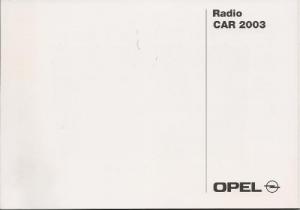 Radio CAR 2003