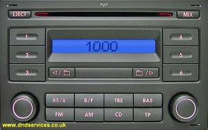 VW RCD 200 MP3