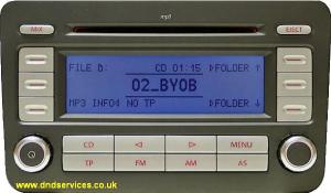 VW RCD 300 MP3 BVX