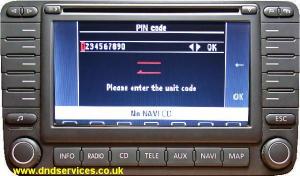 Seat Radio Navigation MFD2 