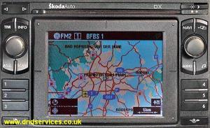 Skoda Radio Navigation DX