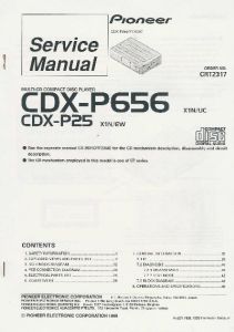 CDX-P656 / P25