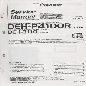 DEH-P4100R / DEH-3110