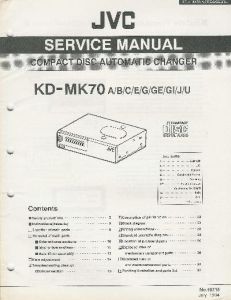 KD-MK70 A/B/C/E/G/GE/GI/J/U