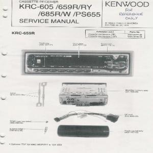 KRC-605 / 659R/RY / 685R/W / PS655