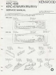 KRC-608 KRC-678R/RY/RV/RYV