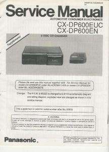 CX-DP600EUC / CX-DP600EN