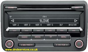 VW RCD 310 Radio LOW EU G+ UP2 BVX