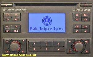 VW Radio Navigation System 