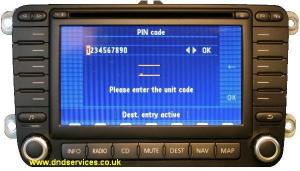 VW Radio Navigation