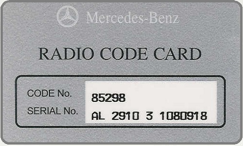 Mercedes coding. Mercedes Radio code. Security code мерс. Radio code it. Банковская карта Мерседес.